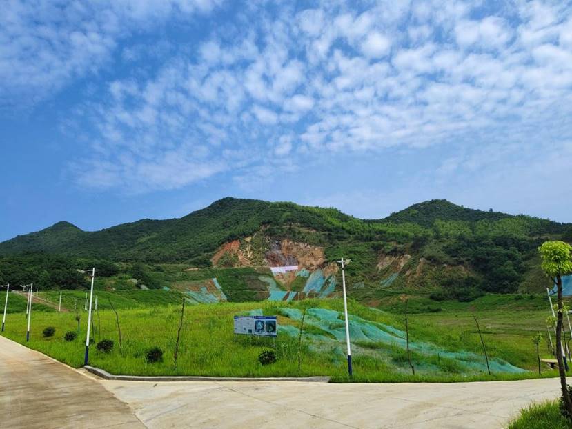 銅山、前山露天采坑復(fù)墾項(xiàng)目完成